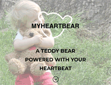 Tablet Screenshot of myheartbear.com